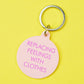 Replacing Feelings With Clothes Keytag