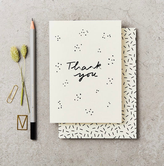 Thank you card