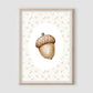 Autumn Acorn Print