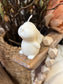 Bunny Hand Behind Back Candle