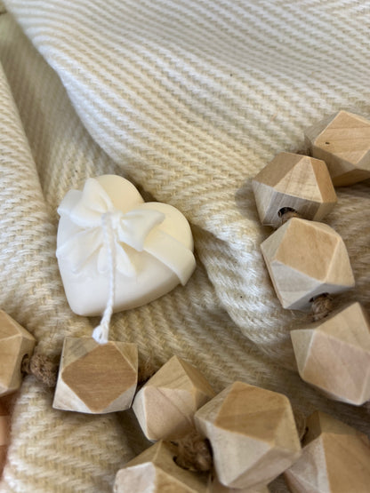 Heart Wrapped in a Bow Candle