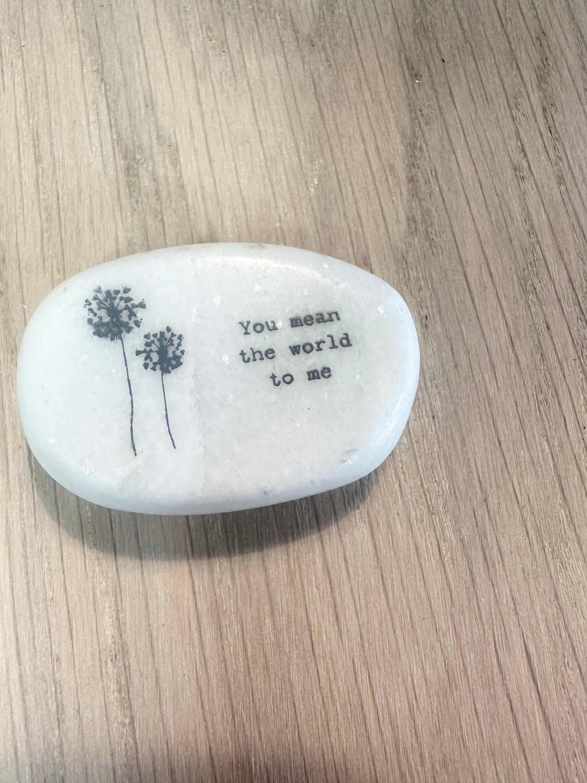 Sentimental Marble Pebbles