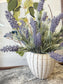Off White Grid Planter