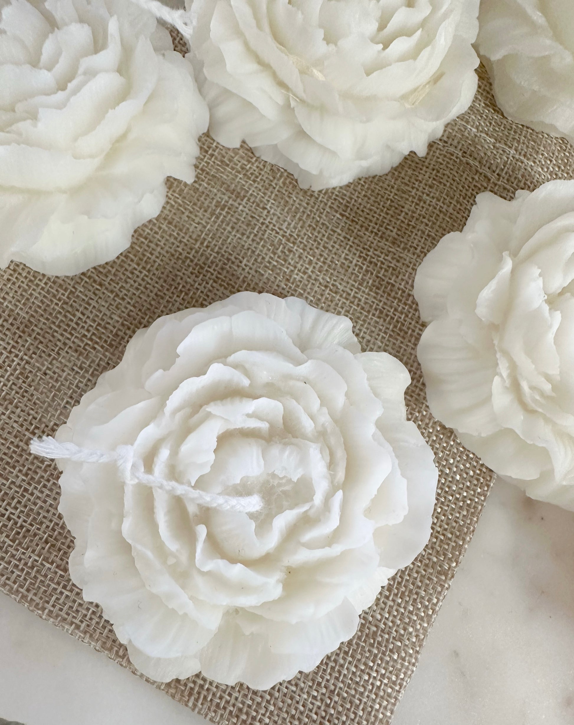Peony Decorative Candle