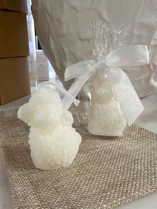 Lamb Decorative Candle