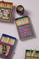 Jumbo Boxed Matches - Abstract Floral