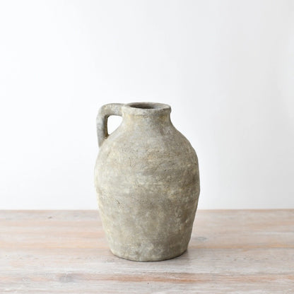 Textured Rustic Jug Vase