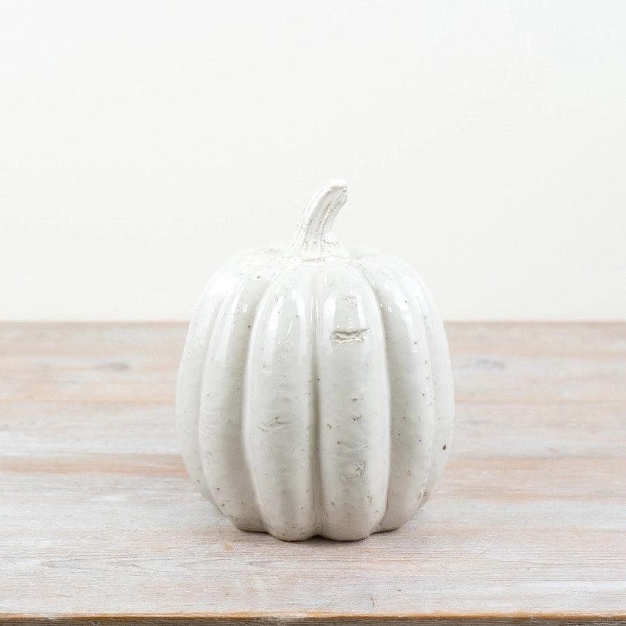 White Pumpkin Deco