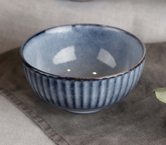 Blue Lined Bowl