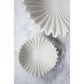 Ruffle White Lined Bowl