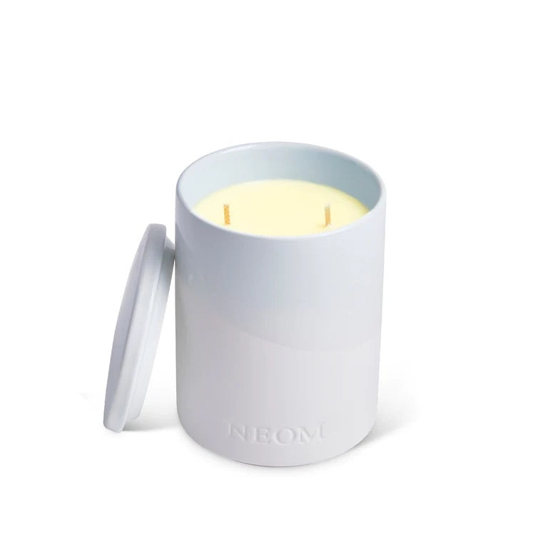 NEOM Ylang Ylang, Vetivert & Tonka Bean Scented Candle 2 Wick Peony Lane