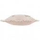 Martha Embroidered Ruffle Cushion Pink