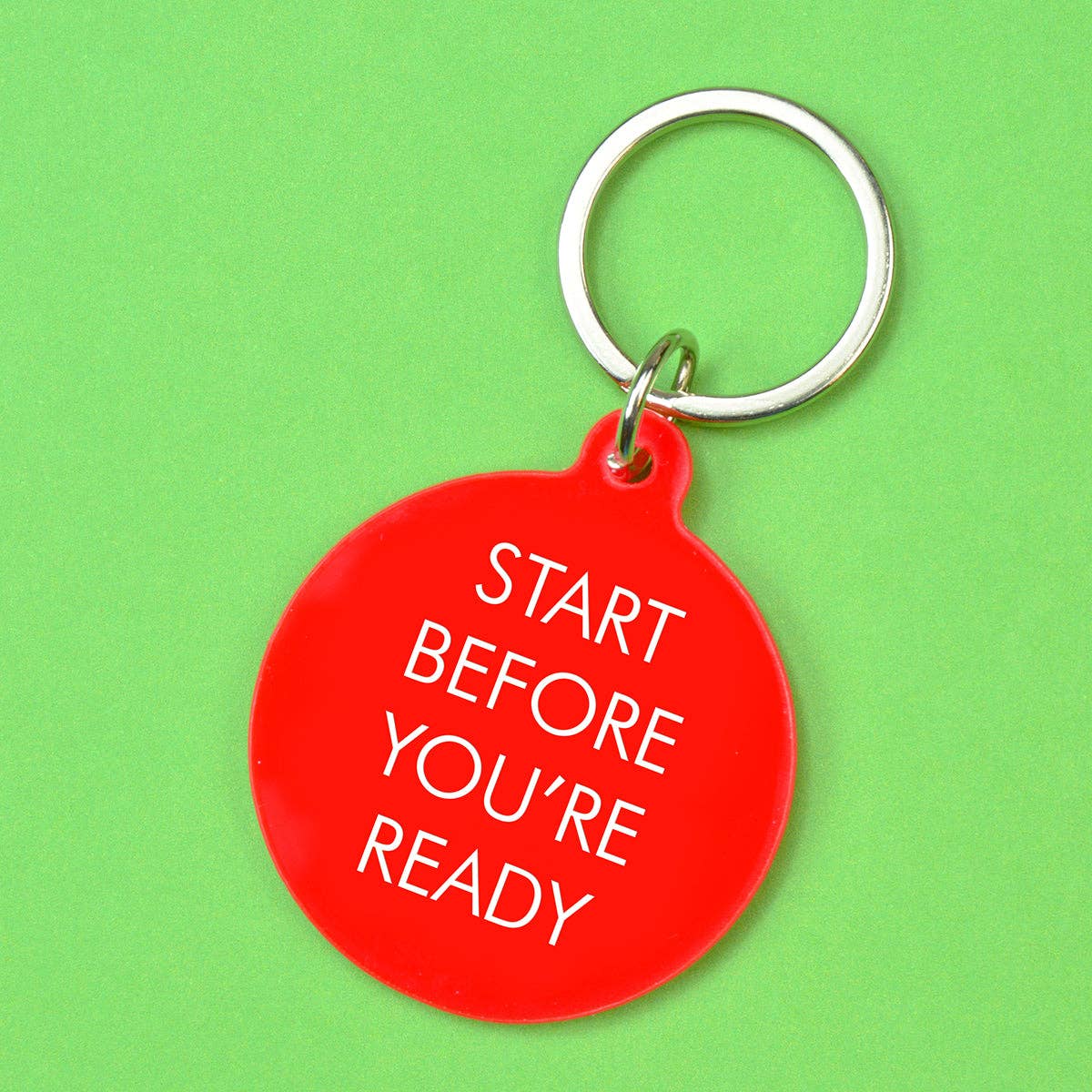 Start Before You're Ready Keytag
