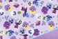 PANSY PARTY GIFT WRAP SHEET