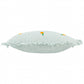 Les Fruites Embroidered Ruffle Cushion Orange