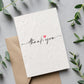 Thank You Plantable Card
