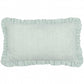 Les Fruites Embroidered Ruffle Cushion Orange