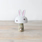 Mushroom Bunny House Ornament