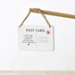 I Can't say I love you Enough Post Card Sign