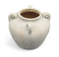 Textured White Terracotta Small Urn Vase