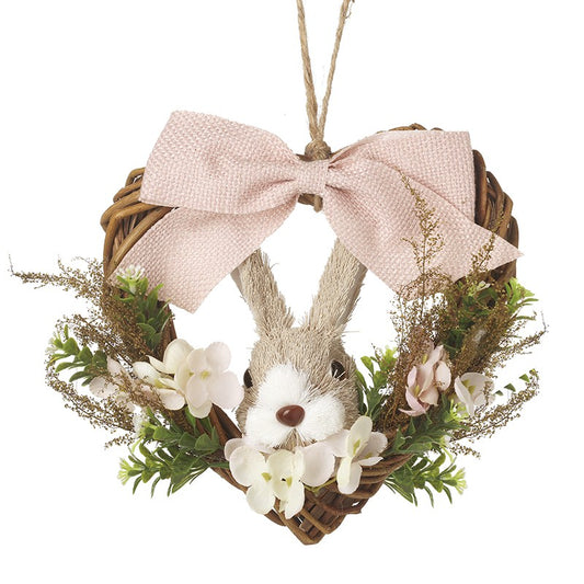 Rabbit Bow Wreath