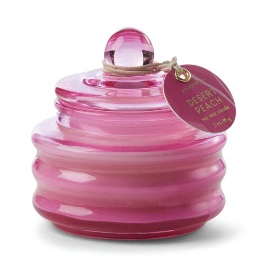 Beam 3 oz./85g Glass Candle Fuchsia Pink - Desert Peach
