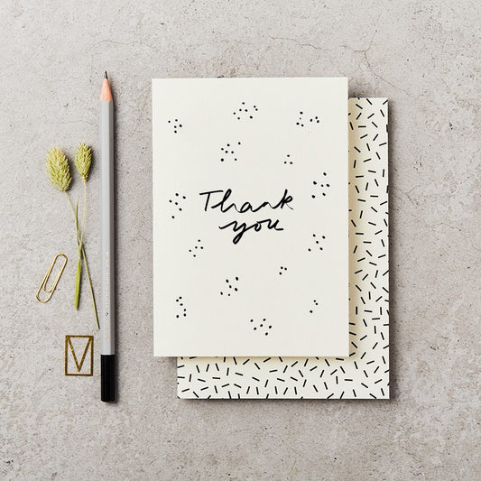 Sprinkle Thank You Card