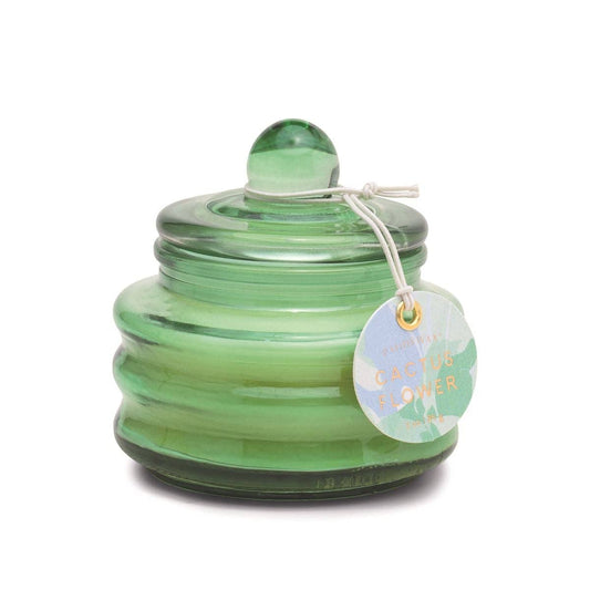 Beam Glass Candle (85g) - Green - Cactus Flower