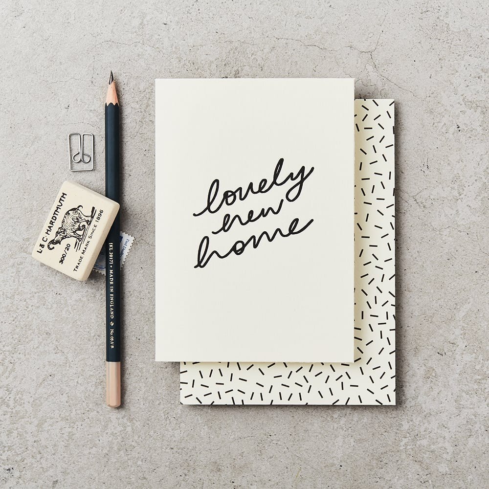 Lovely New Home Card