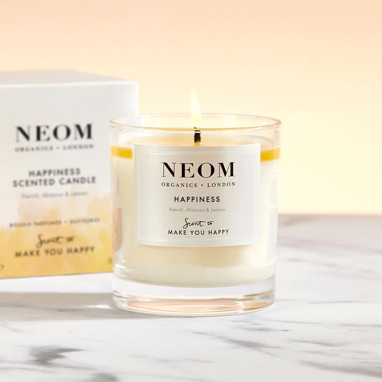 NEOM Happiness Candle Peony Lane