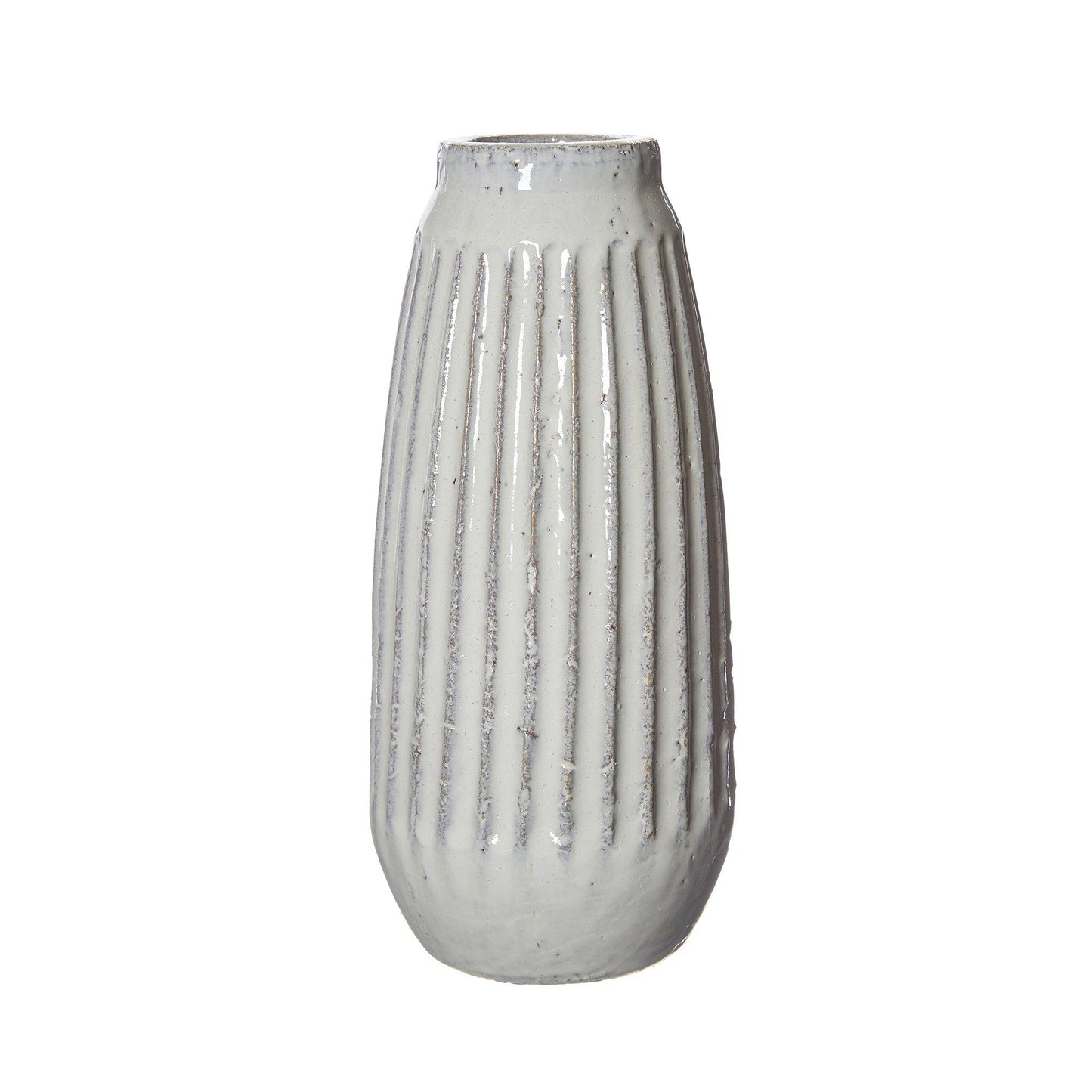 Lined Stone Vase 