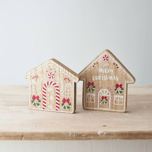 Wooden Gingerbread Houses